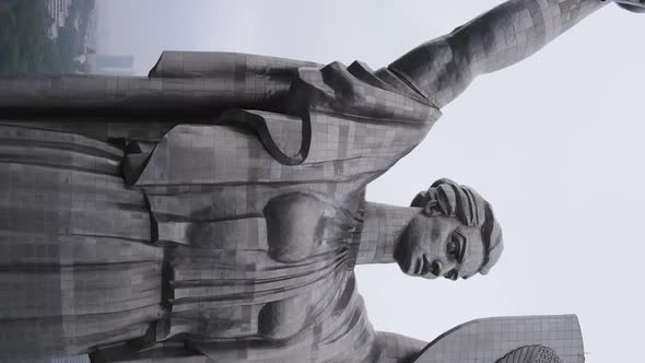 Motherland Monument in Kyiv Ukraine