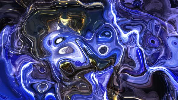 Silky abstract marble liquid animation