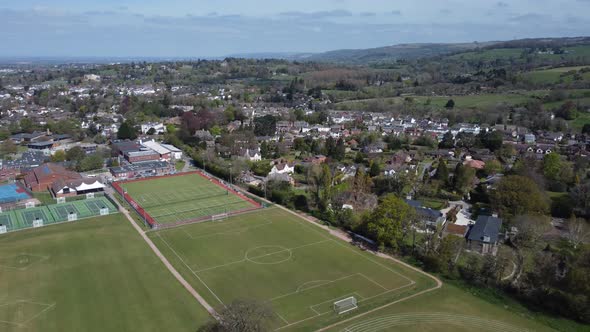 Balcarras Sports Centre Aerial South East Cheltenham Spring Season