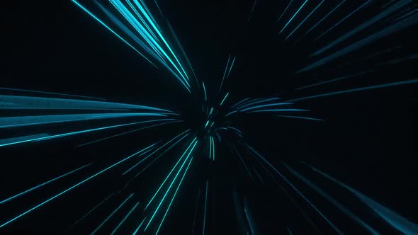 Speed of Digital Lights Tunnel