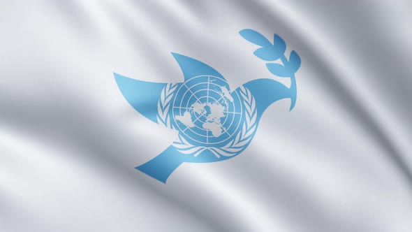 World Peace Day flag | UHD | 60fps