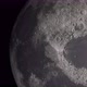 Concept-UR1 View of the Realistic Moon from Space - VideoHive Item for Sale