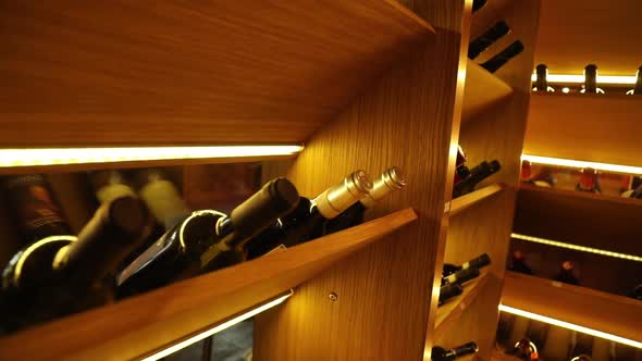 Wine Cabinet with collection wines