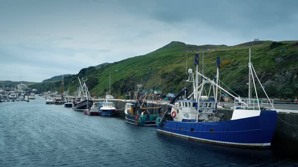Fishing Boats In The Harbor