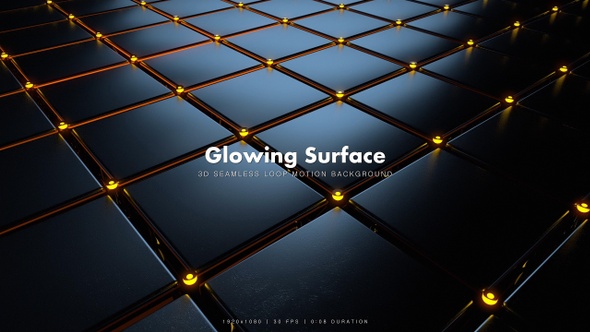 Glowing Surface Motion 15