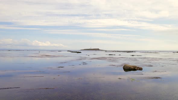 The Isle of Pladda on the South Coast of Arran in Scotland