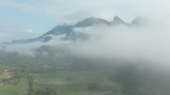 Vang Vieng mountain View