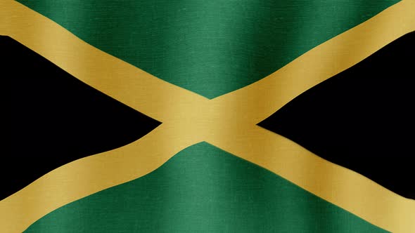The National Flag of Jamaica alt