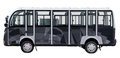 Isolated Modern Electric Shuttle Bus - PhotoDune Item for Sale