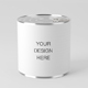 Food Can Mockup Medium - GraphicRiver Item for Sale