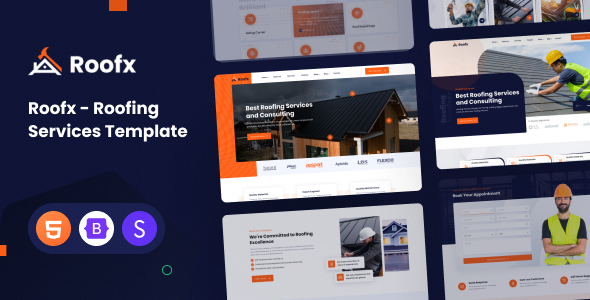 Roofx - Roofing Services HTML Template