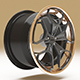 Rotiform HUR Wheels - 3DOcean Item for Sale