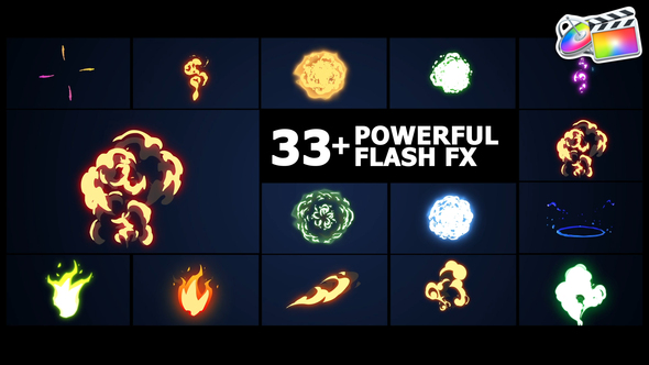 Powerful Flash FX Pack | FCPX alt