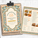 Indian Menu Template - GraphicRiver Item for Sale