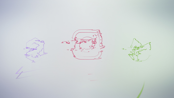 Dynamic Glitch Logo alt