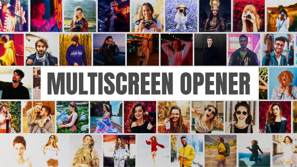 Multi Screen Opener I Mosaic Intro alt