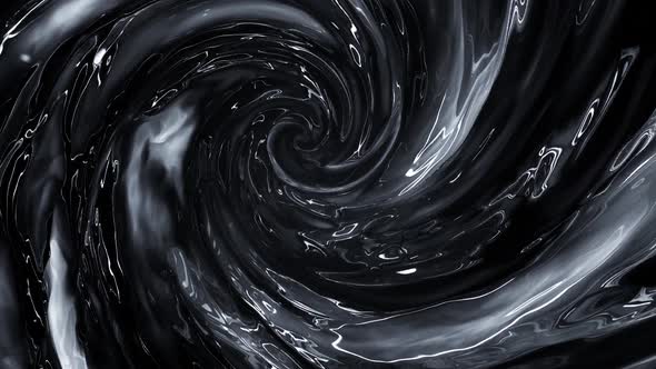 Dark Liquid Mirror Spiral