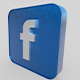 Facebook Logo 3D Model - 3DOcean Item for Sale