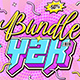 Y2K Text Effects Bundle - GraphicRiver Item for Sale