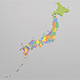 Japan State Map - 3DOcean Item for Sale