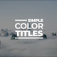 Modern Titles | FCPX & Apple Motion - VideoHive Item for Sale