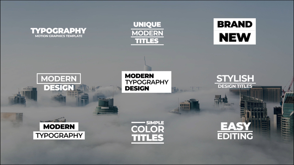 Modern Titles | FCPX & Apple Motion alt