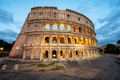Panoramic view of Colosseum in the blue hour before sunrise - PhotoDune Item for Sale