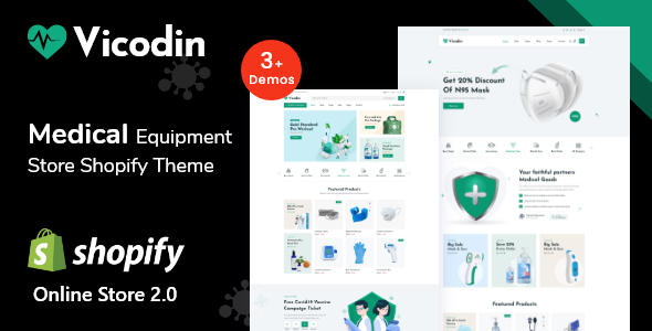 Vicodin - Medical Equipment Store Shopify Theme OS 2.0