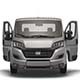Fiat Ducato 3540 L4 PlatformCab HQInterior 2023 - 3DOcean Item for Sale