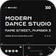 Modern Dance Studio Promo - VideoHive Item for Sale