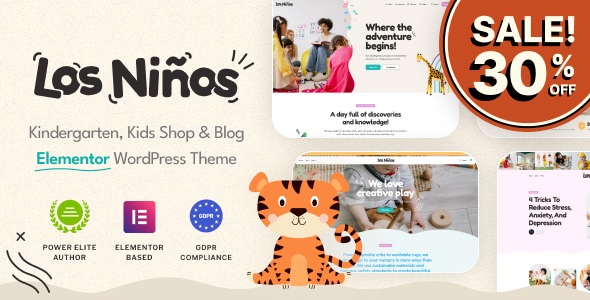 Los Ninos - Children Education WordPress Theme