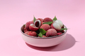 Concept of tasty and delicious exotic fruit - Lychee - PhotoDune Item for Sale