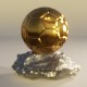 Ballon D'OR Trophy - 3DOcean Item for Sale