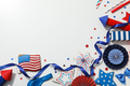 Composition for 4 july, Independence Day of USA, space for text - PhotoDune Item for Sale