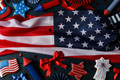 Composition for 4 july, Independence Day of USA, top view - PhotoDune Item for Sale