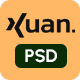 Xuan - Personal Portfolio/CV PSD Template. - ThemeForest Item for Sale