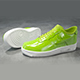 Nike Air Force 1 low cyber green 3D model - 3DOcean Item for Sale