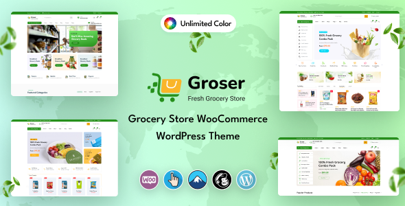 Groser - Grocery Store WooCommerce