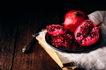 Open pomegranate fruit - PhotoDune Item for Sale