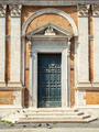  Vintage door with beautiful design in Rome - PhotoDune Item for Sale