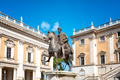 Statue of Marcus Aurelius at Piazza del Campidoglio - PhotoDune Item for Sale