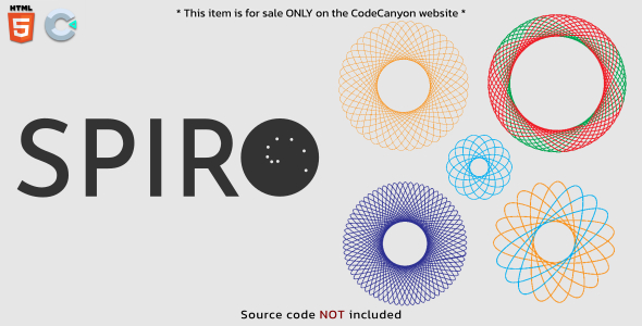 Spiro - HTML5 Drawing game (NO C3P)