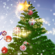 Happy Holidays - Flying Christmas Ornaments - VideoHive Item for Sale
