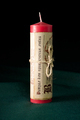 The magic candle on a colored background - PhotoDune Item for Sale