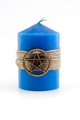 Candle tied with rope on white background - PhotoDune Item for Sale