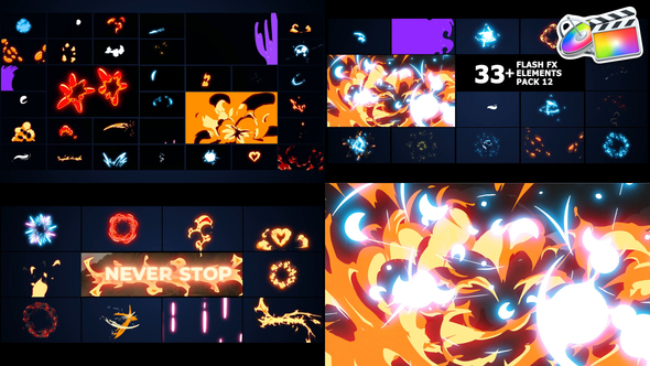 Flash FX Elements Pack | FCPX alt