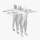 Natural Male Body in T-Pose Base Mesh - 3DOcean Item for Sale
