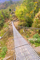 Suspension Footbridge, Annapurna Conservation Area, Nepal - PhotoDune Item for Sale