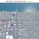 Metairie City Louisiana USA 3d model 30km - 3DOcean Item for Sale