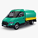 Generic Light Truck Tank M 2 - 3DOcean Item for Sale